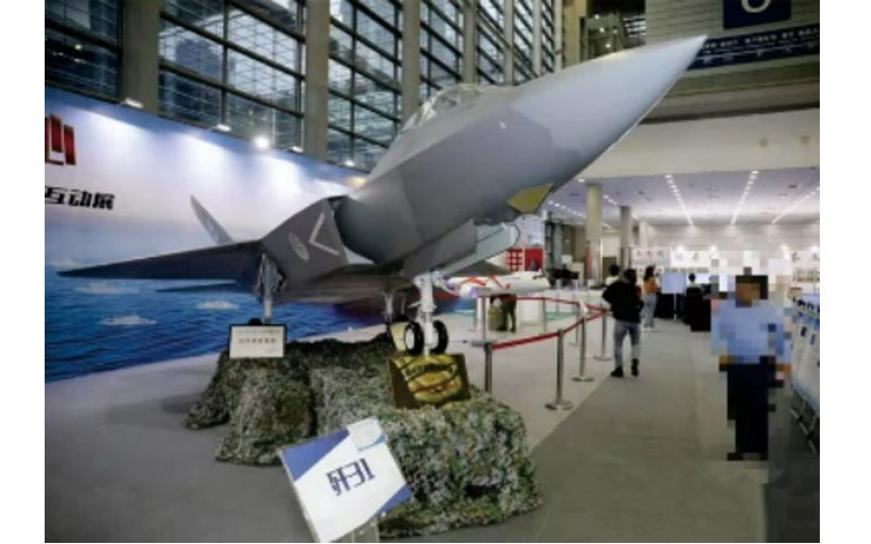 飛機模型定做（zuò）-殲31戰（zhàn）鬥機模型