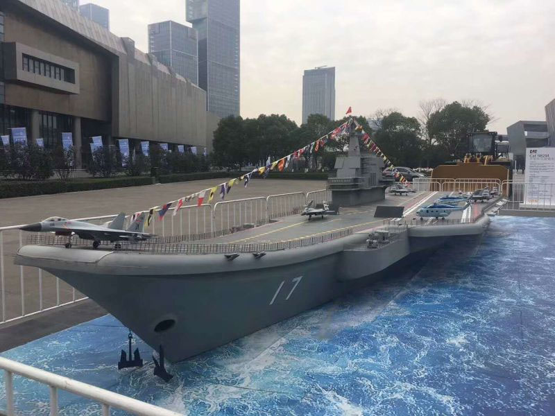 船模定製-山（shān）東艦航母（mǔ）