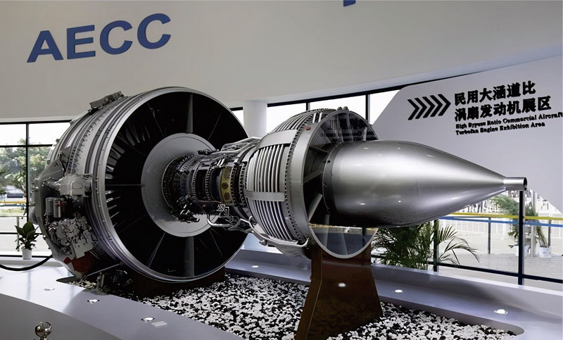 發動機模型-cj-1000A國產大（dà）涵道比渦扇發（fā）動機模型