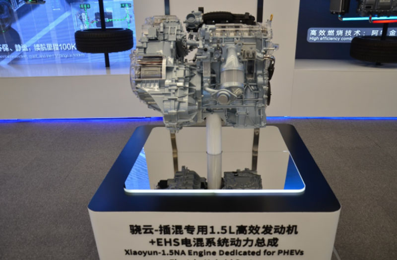 發動機模（mó）型-驍雲-插混專用1.5L高（gāo）效發動機