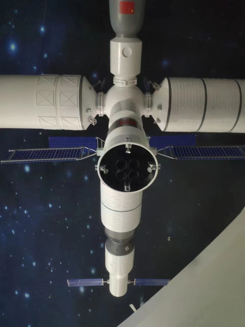 中國（guó）空間站模型